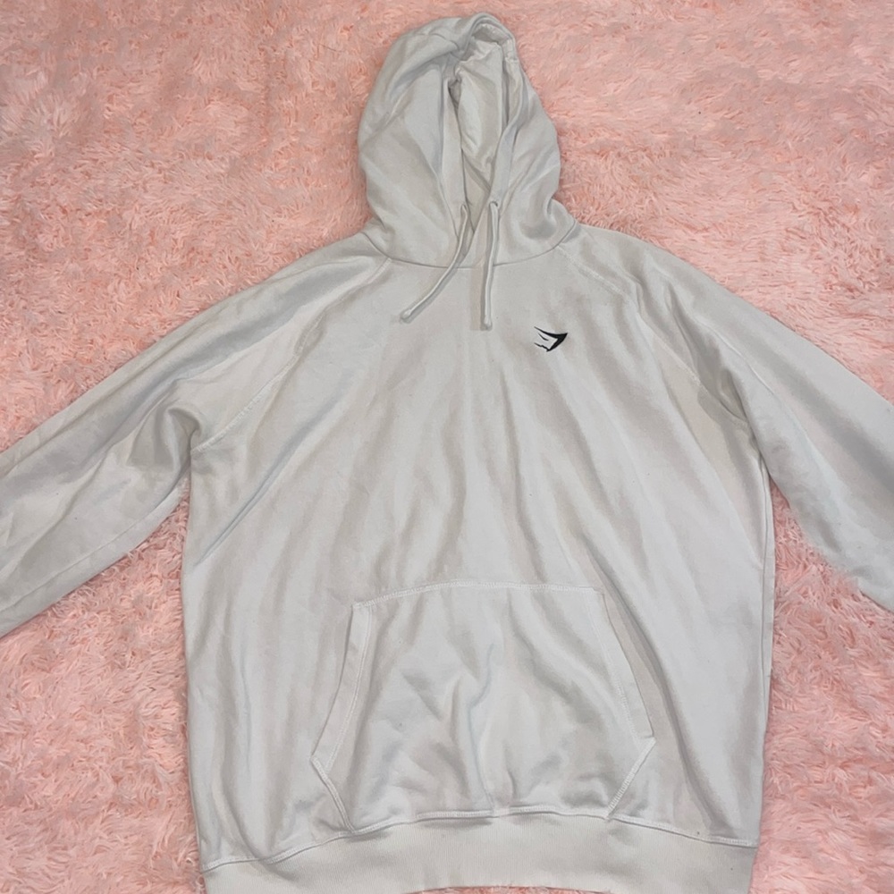 White Gymshark Hoodie
